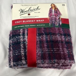Cozy blanket wrap